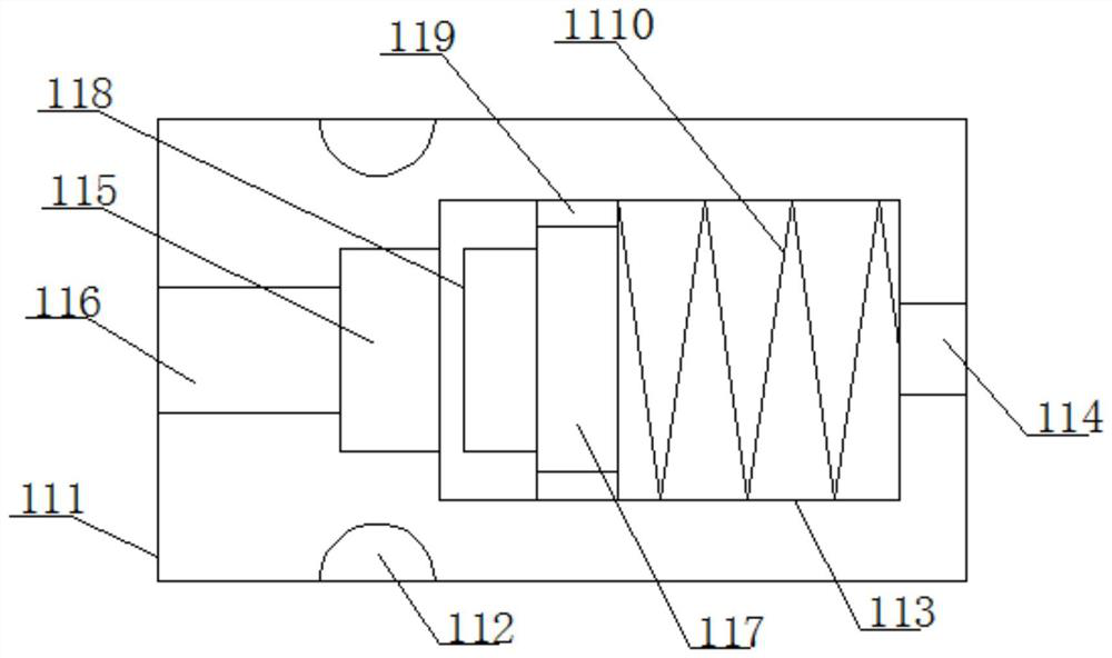 Telescopic control device for spiral mud production soil dispersing device