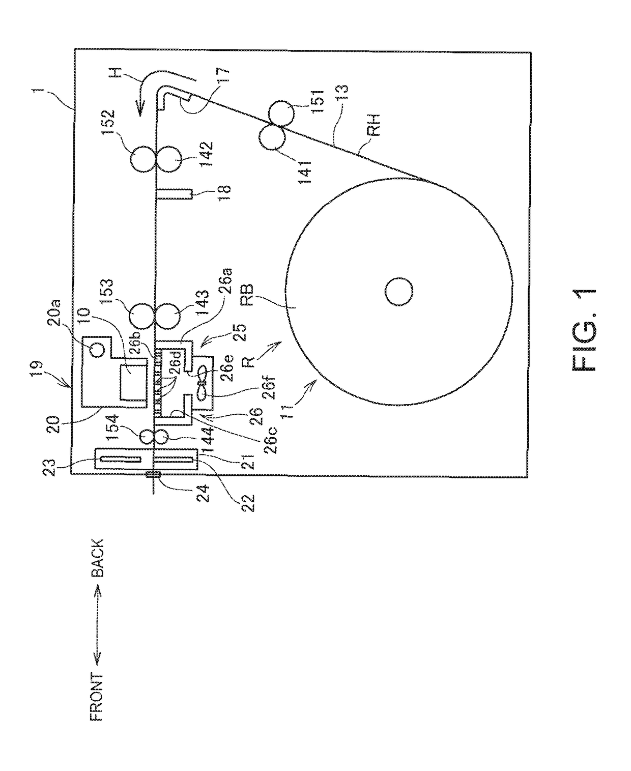 Control method of an inkjet printer, and inkjet printer