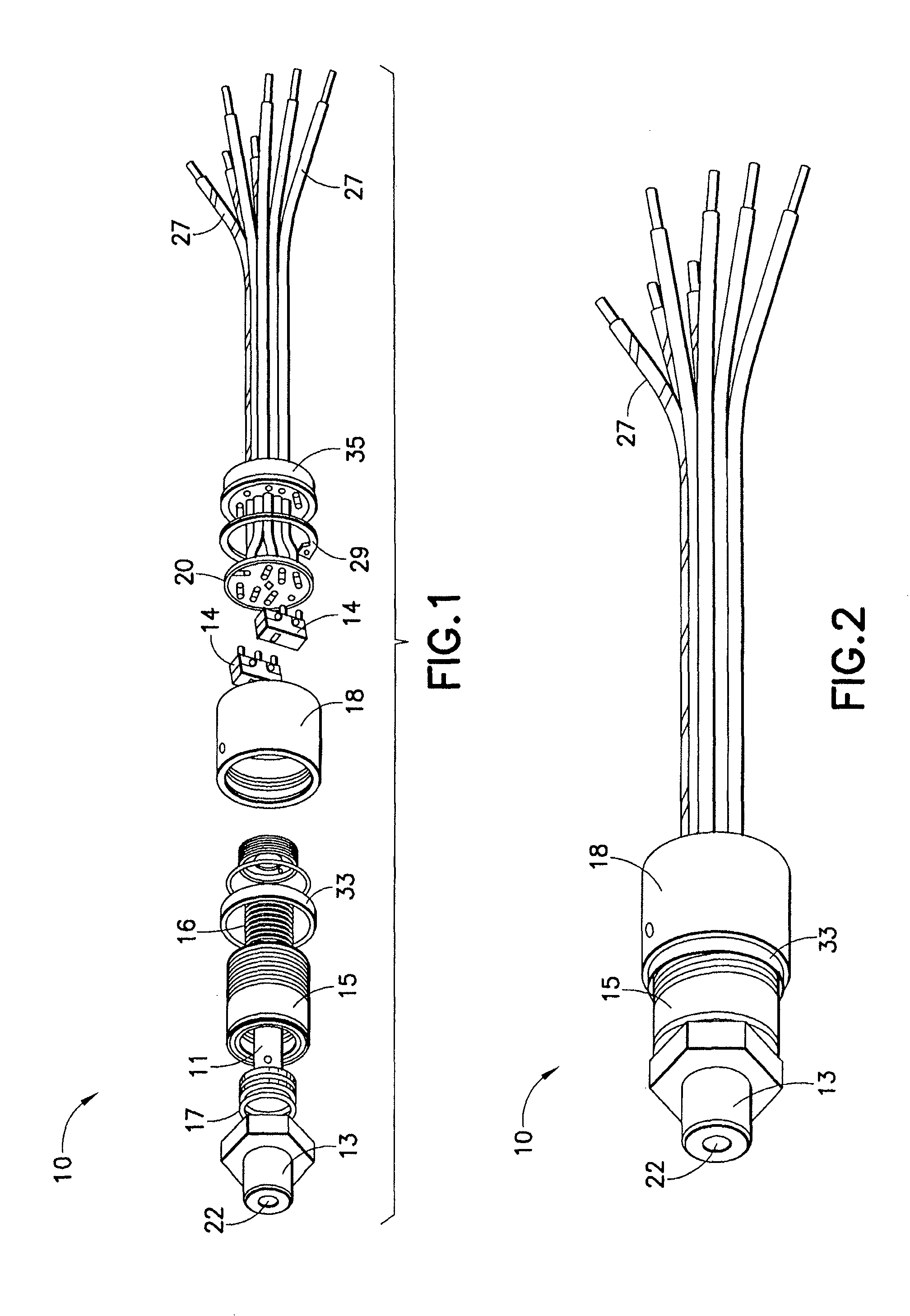 Rotary adjustment for dual switch assembly