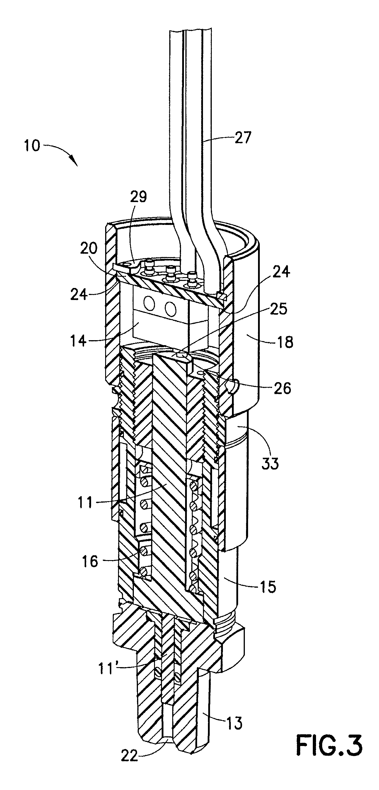 Rotary adjustment for dual switch assembly