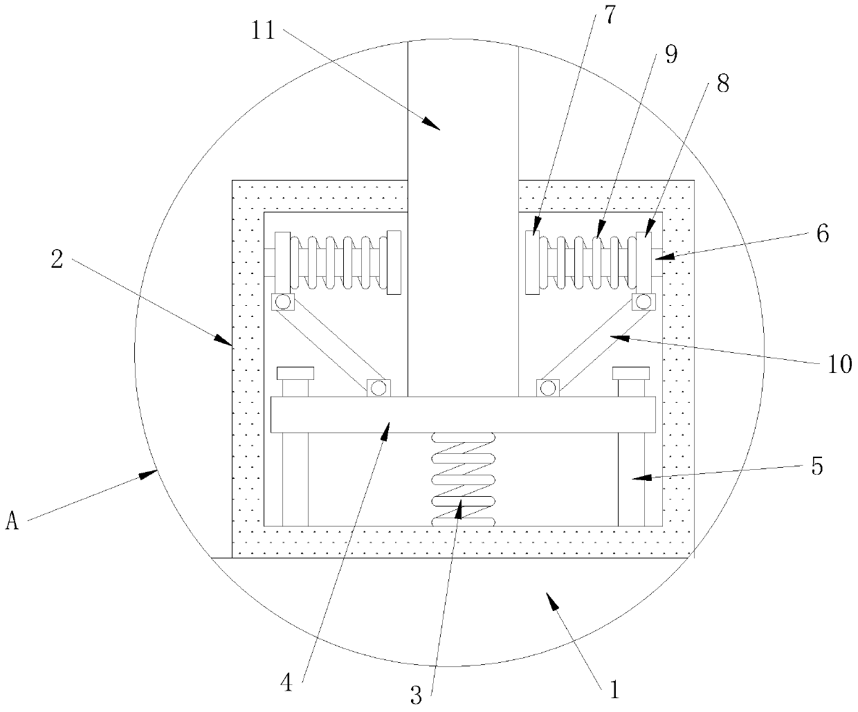 Plasma waste gas processing device