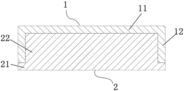 Production process of ceramic cover plate