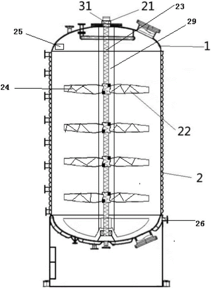 Temperature control and stirring integrated device