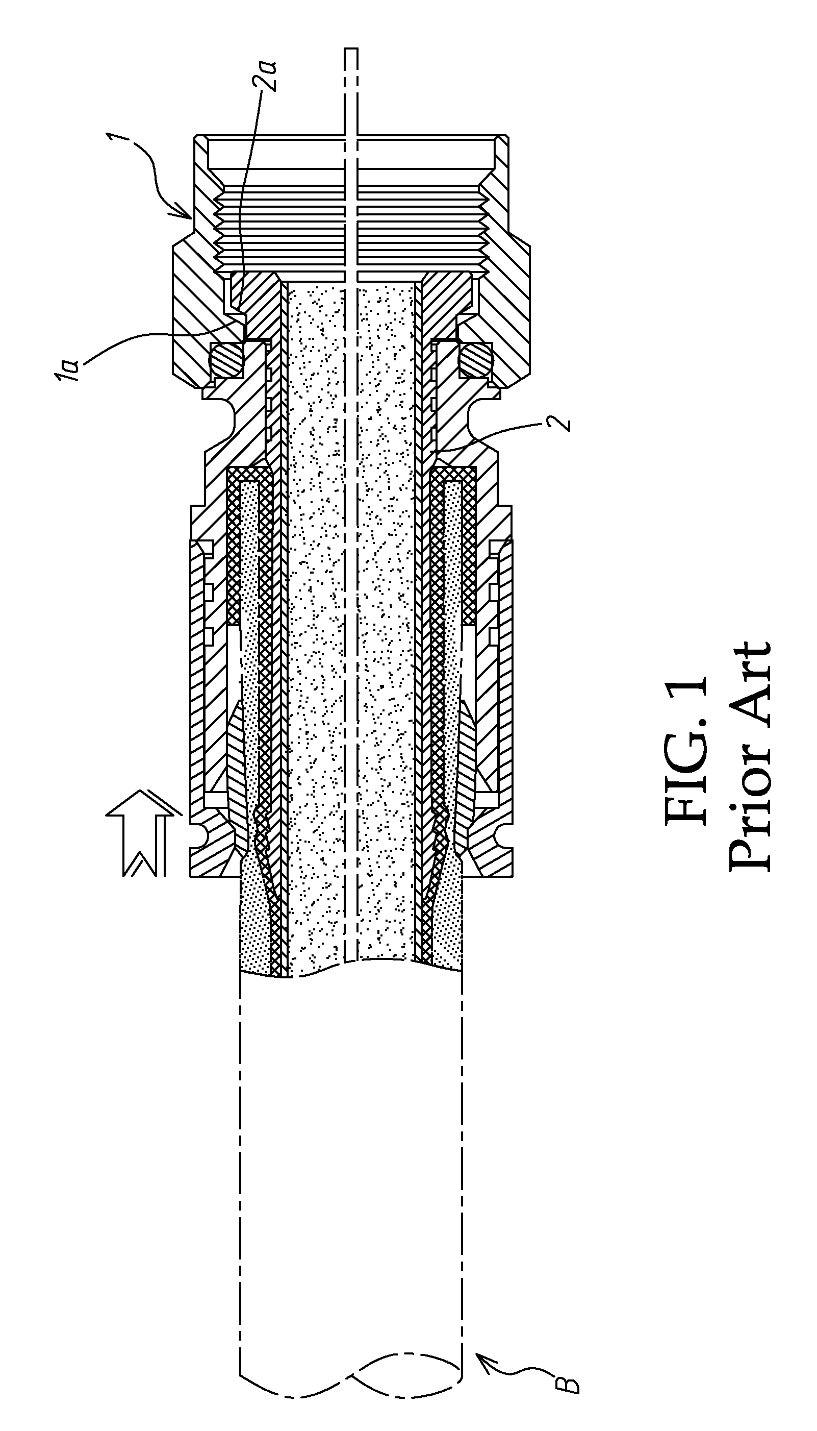 Coaxial cable connector