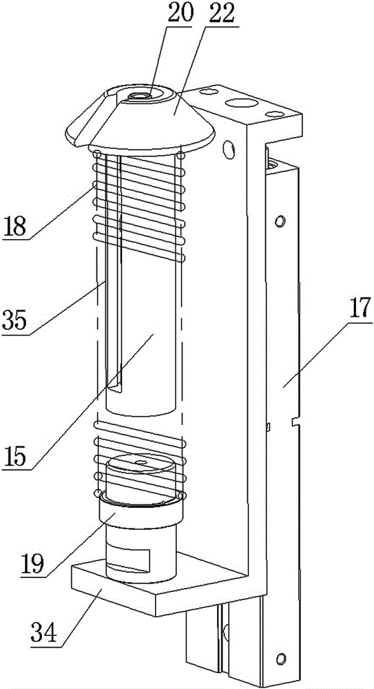 Automatic operating base station for plant protection unmanned aerial vehicle