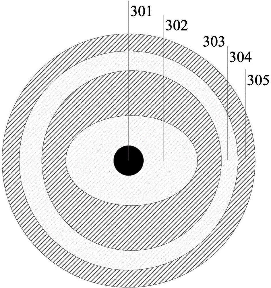 Elliptical cladding polarization-maintaining large-mode-area gain fiber