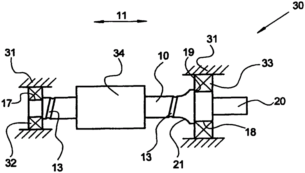 Method for producing threaded screws with large bearing locations