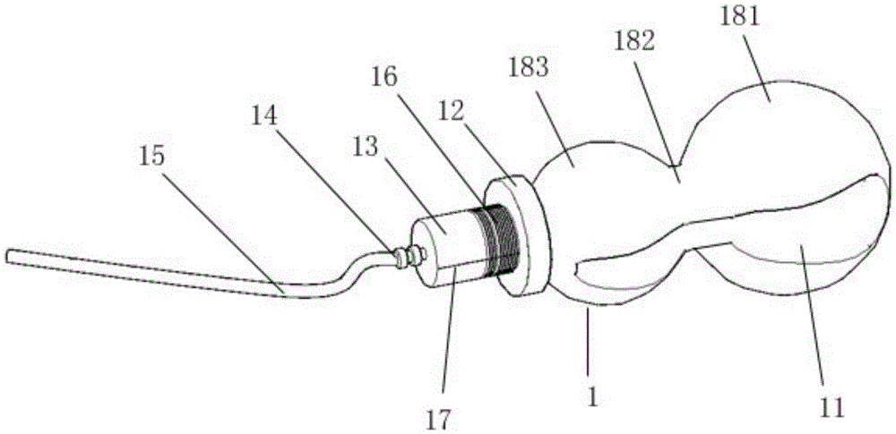 Disposable pelvic floor biofeedback electrode insertion part