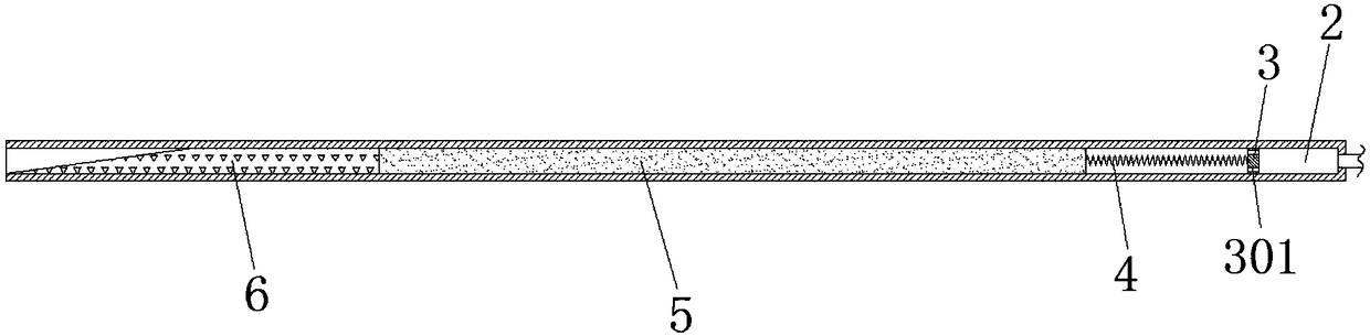 Tissue snare for use under hysteroscope