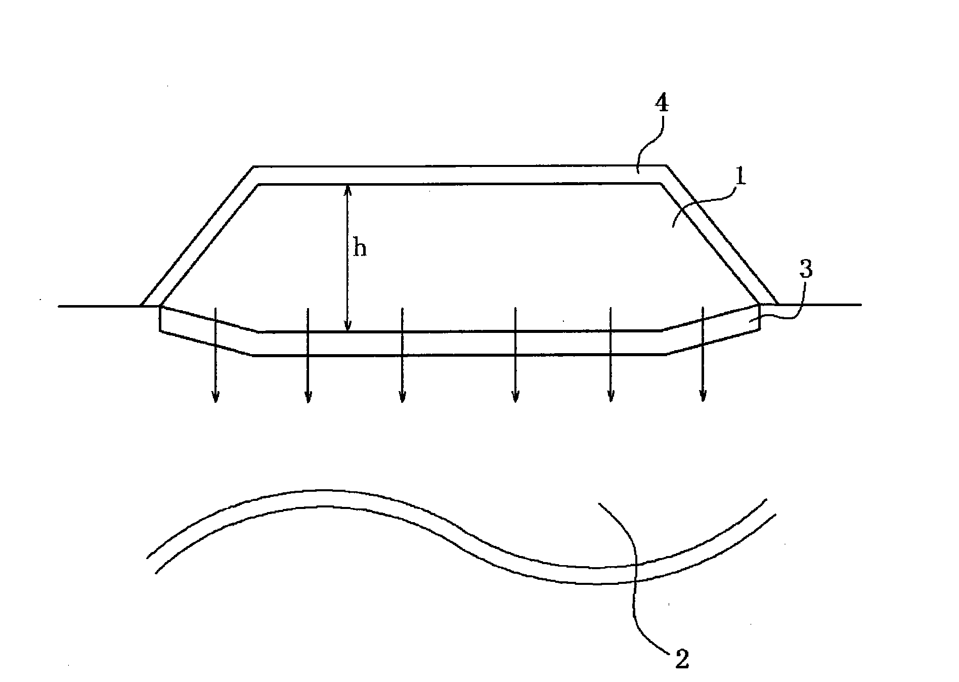 Mixture for preventing the diffusion of contaminating component and method of preventing the diffusion of contaminating component