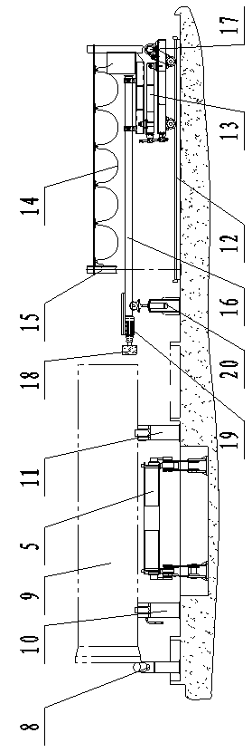 Casting pipe cement lining grinding unit