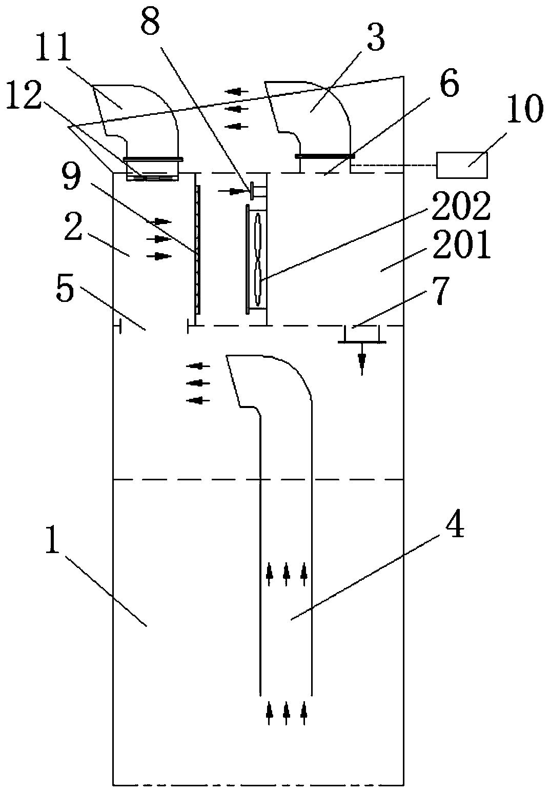 Desulfurization and emission reduction device and ship