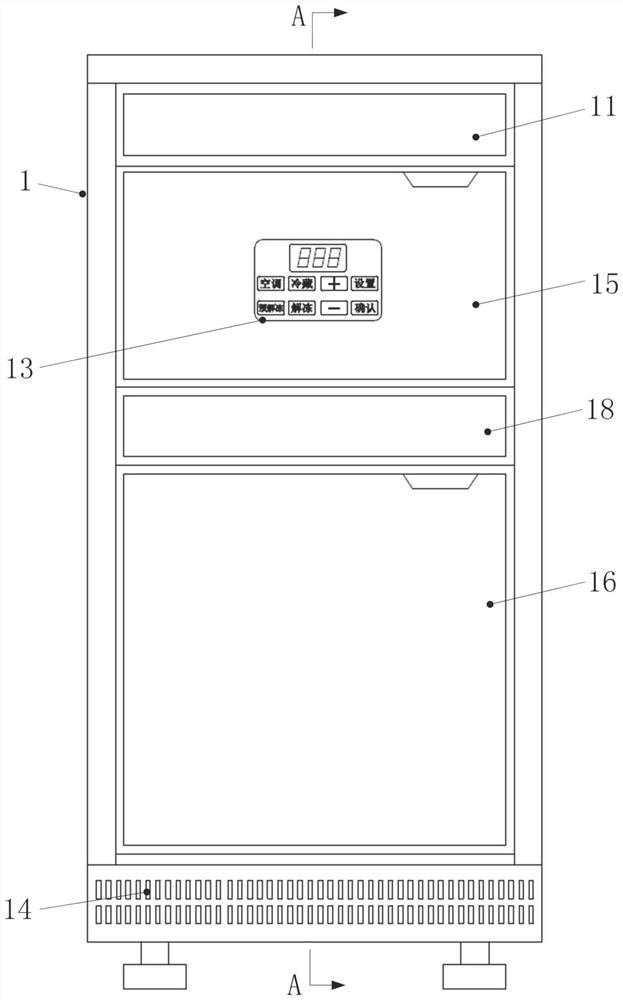 Kitchen air conditioner integrated machine