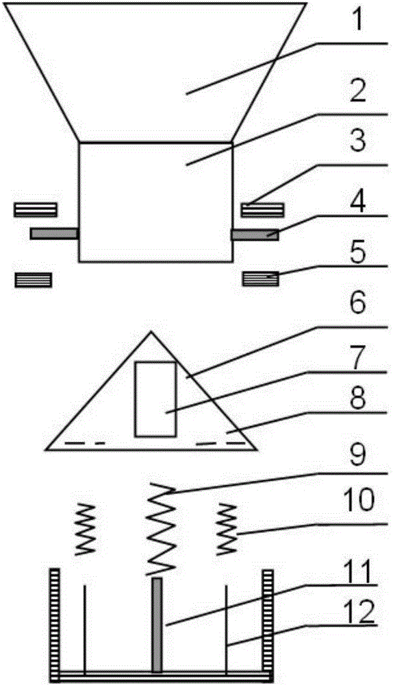 Continuous natural gamma logging while drilling instrument and logging method thereof