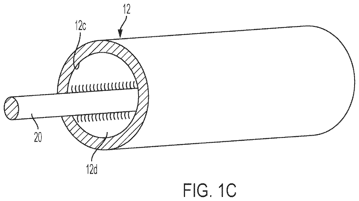 Positioning a tube in a lumen via transillumination