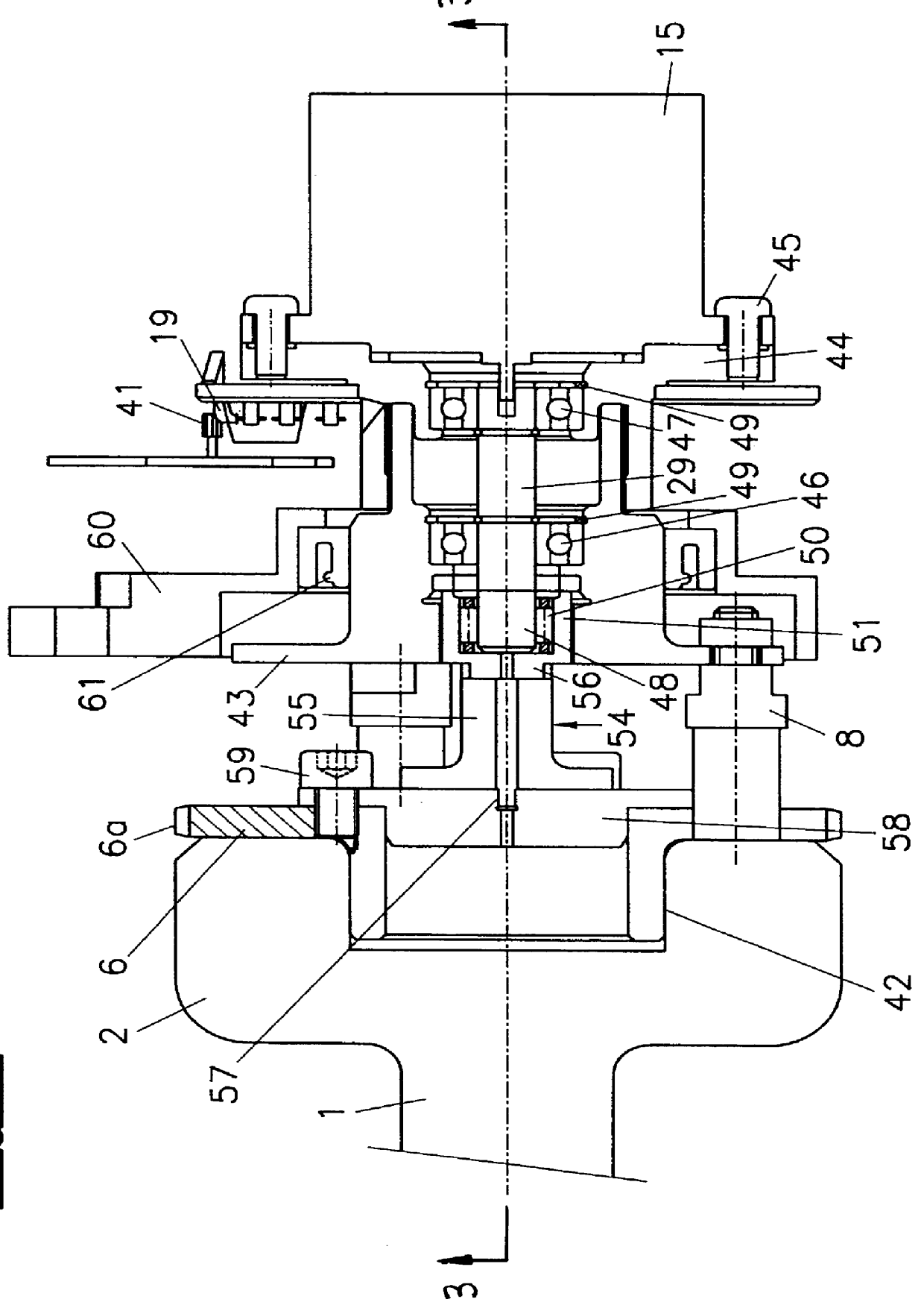 Device for adjusting the phase angle of a camshaft of an internal combustion engine