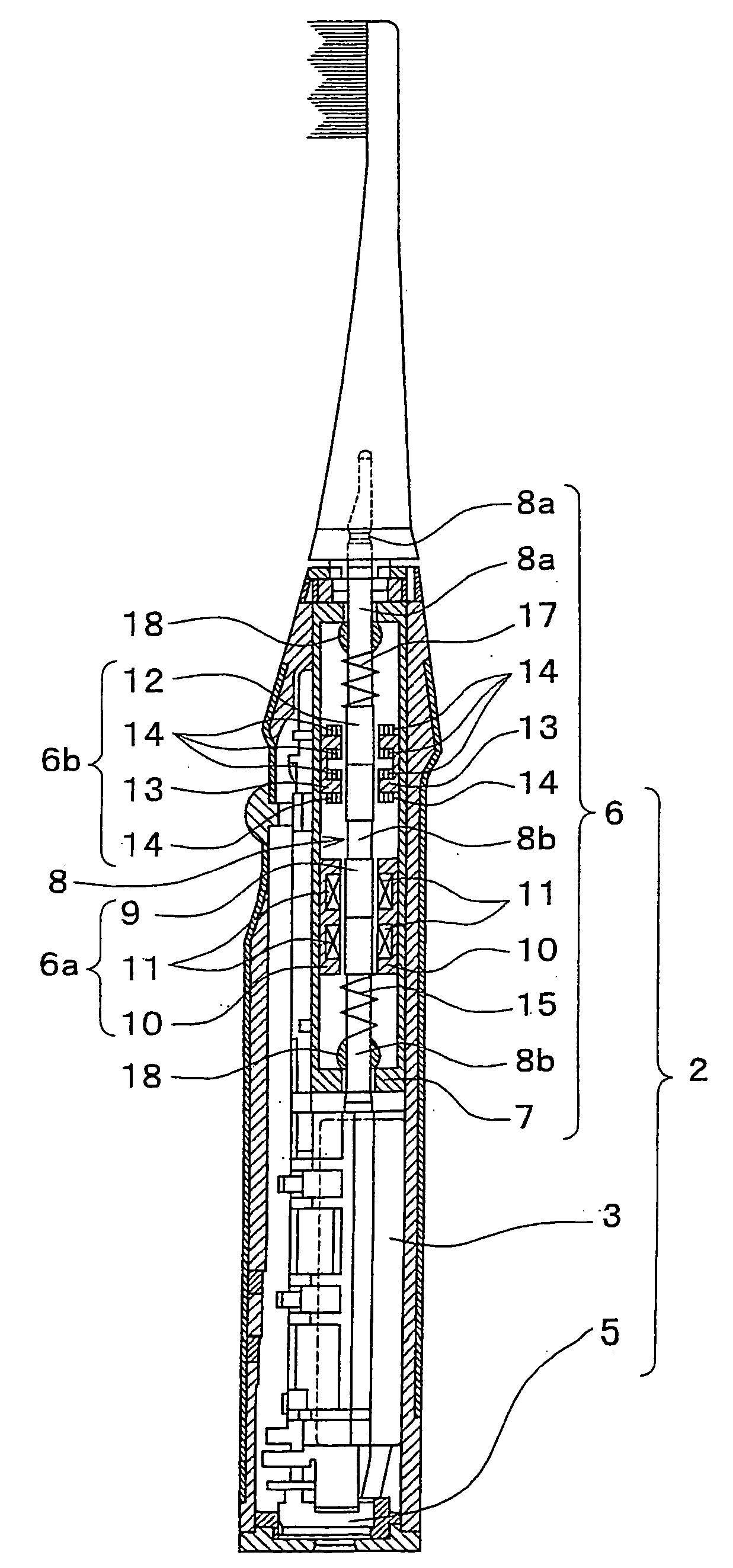 Power toothbrush