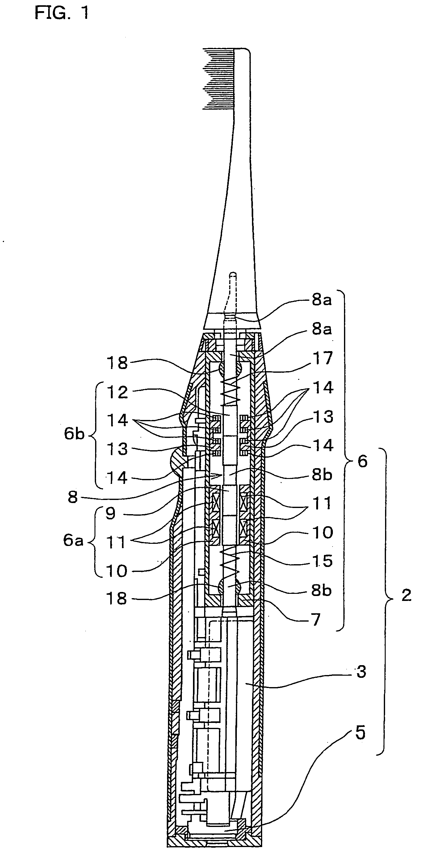 Power toothbrush