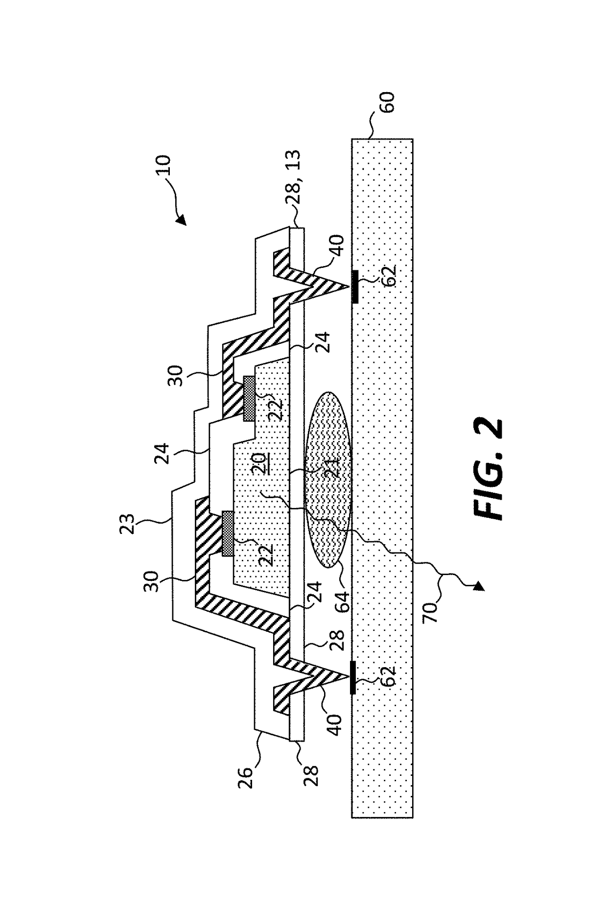 Micro-transfer printable electronic component