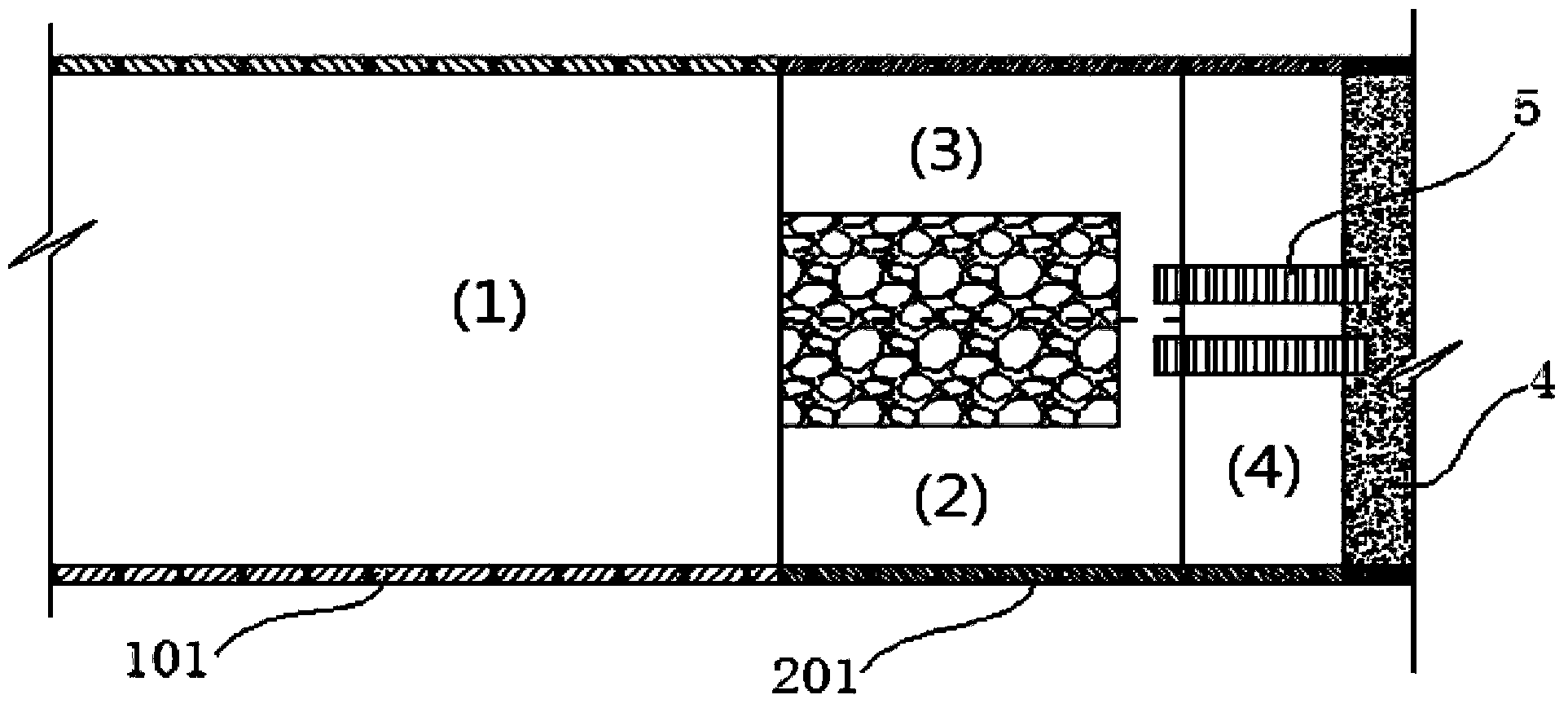 Construction method for excavating weak surrounding rock tunnel by hydraulic breaking hammer