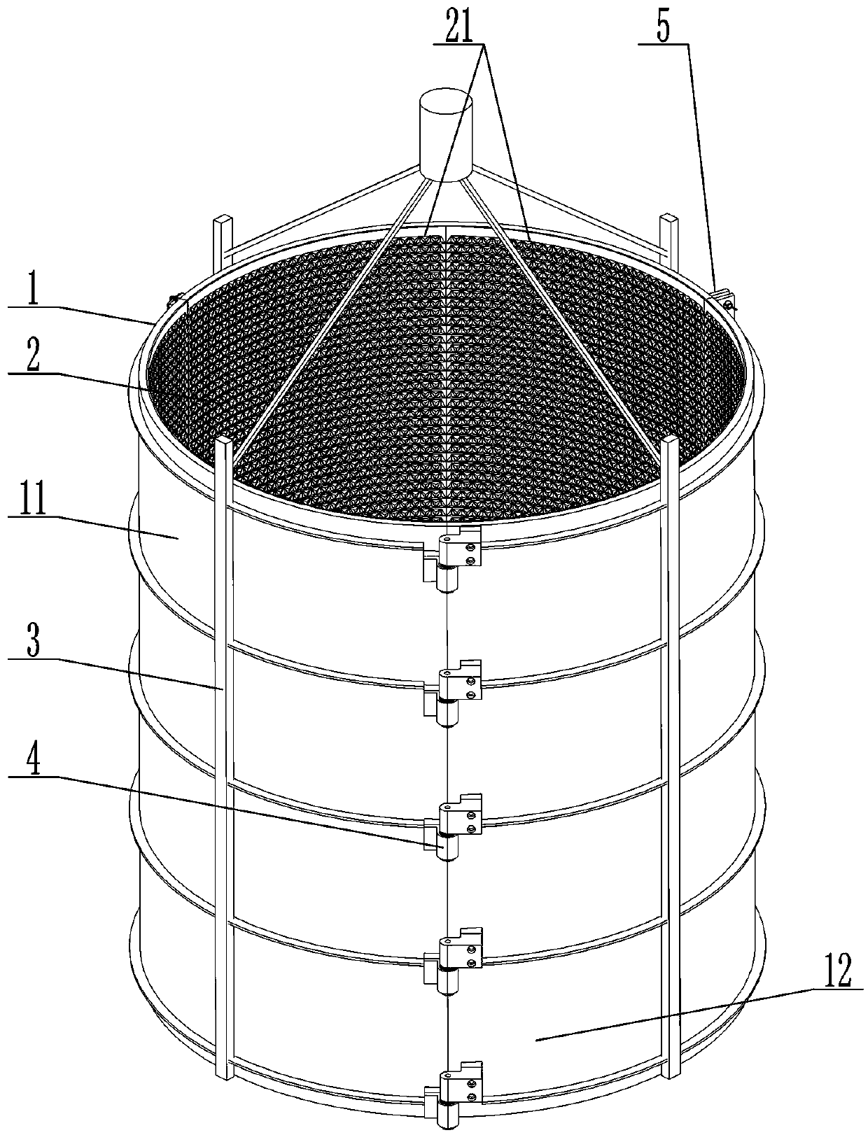 Manufacturing device for working mode band of micro-pyramid arraying structure and manufacturing method for manufacturing device