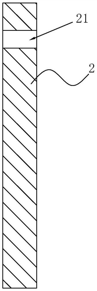 Cable penetration structure and wall penetration construction method thereof