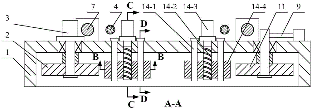 Numerical control band sawing machine with correction devices