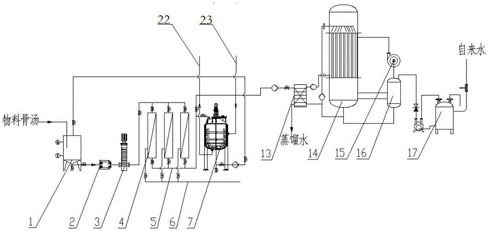 Device and method for gradient concentration by coupling enzyme-membrane method using residual heat for mechanical supercharging