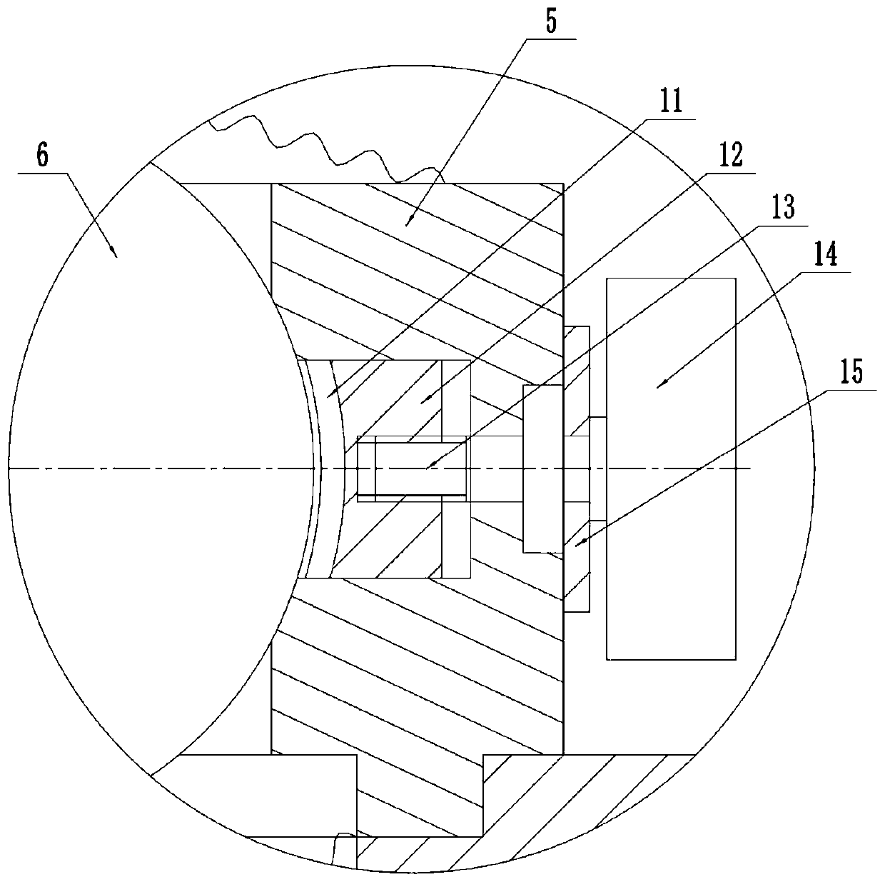 Computer surveying instrument for geological engineering construction