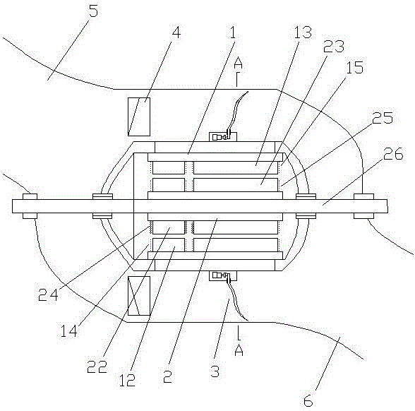 Integrated forward adjustable-pitch tubular hydraulic generator