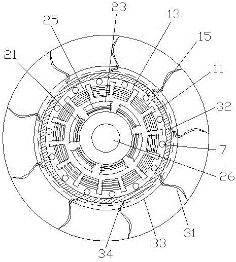 Integrated forward adjustable-pitch tubular hydraulic generator