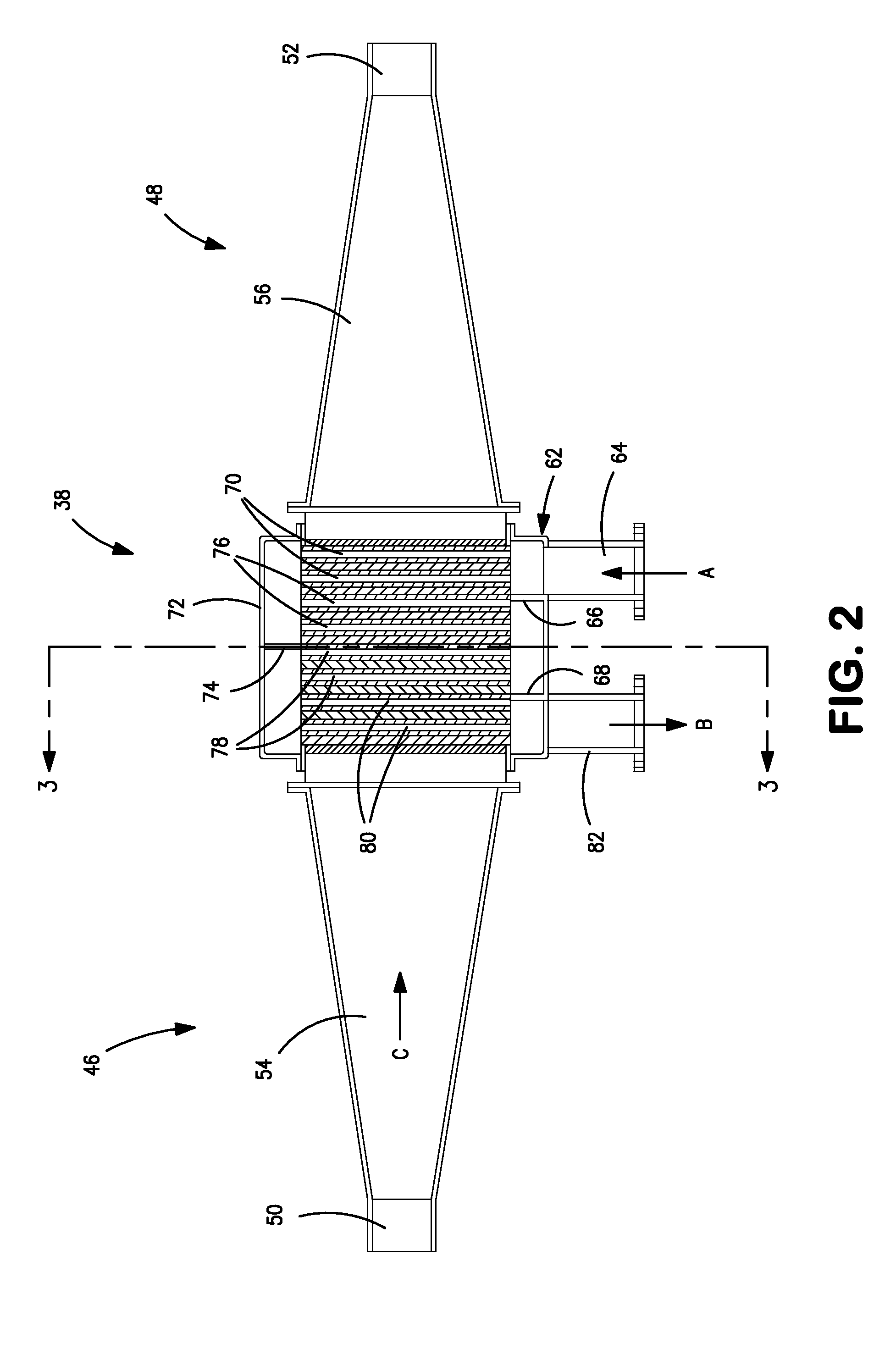 Multistage compressor installation