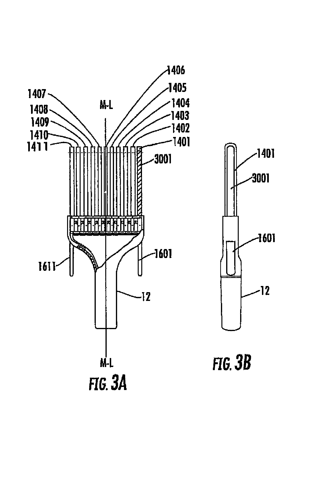 Hot compressing tooth hair comb