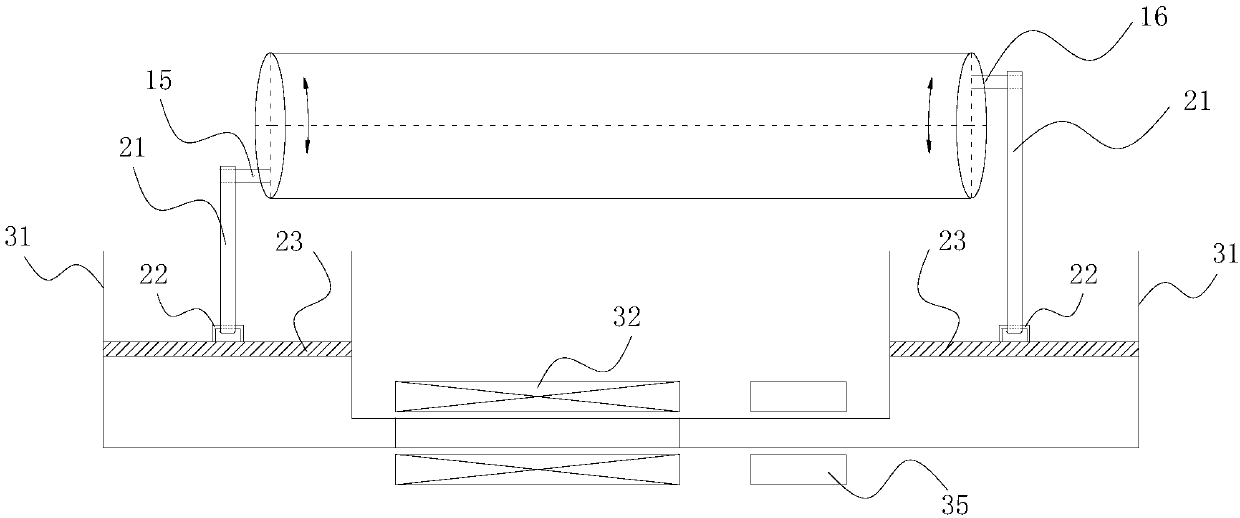 Wave energy power generation device and method