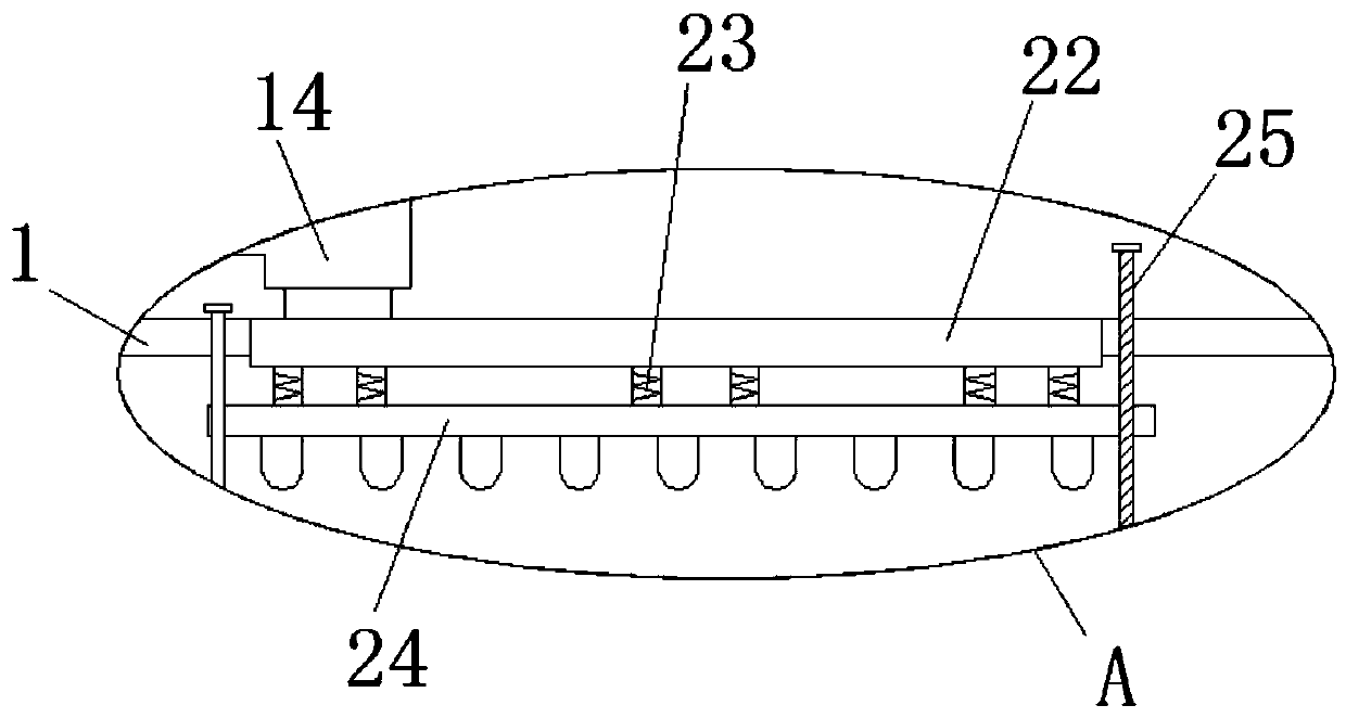 Cleaning device with sorting function and for coal mine exploitation