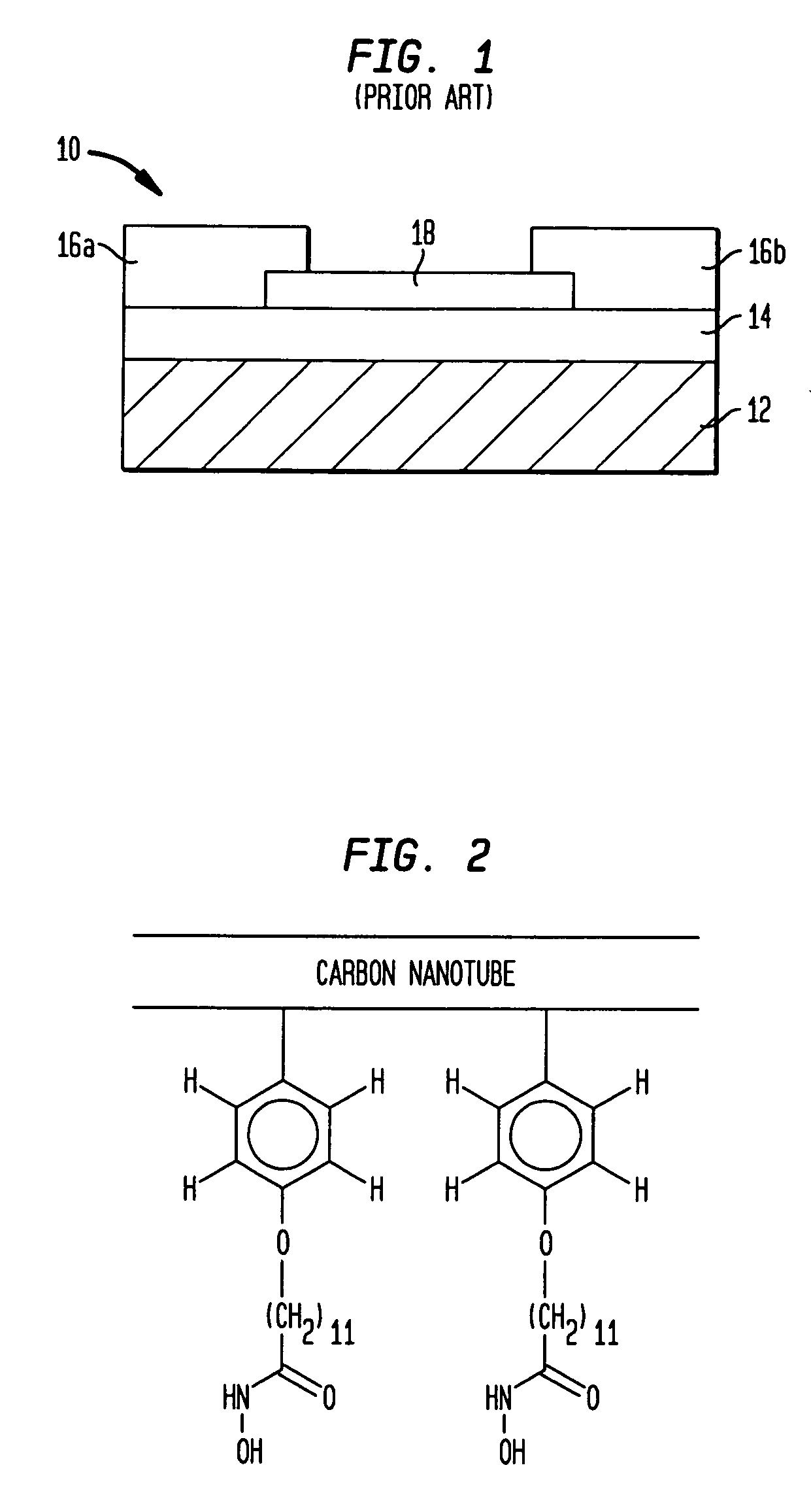 Selective placement of carbon nanotubes through functionalization