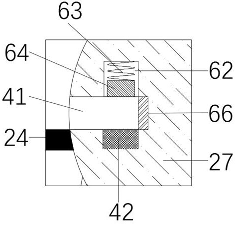 Device for continuously and quickly detecting dry rubbing fastness of dyed fabric