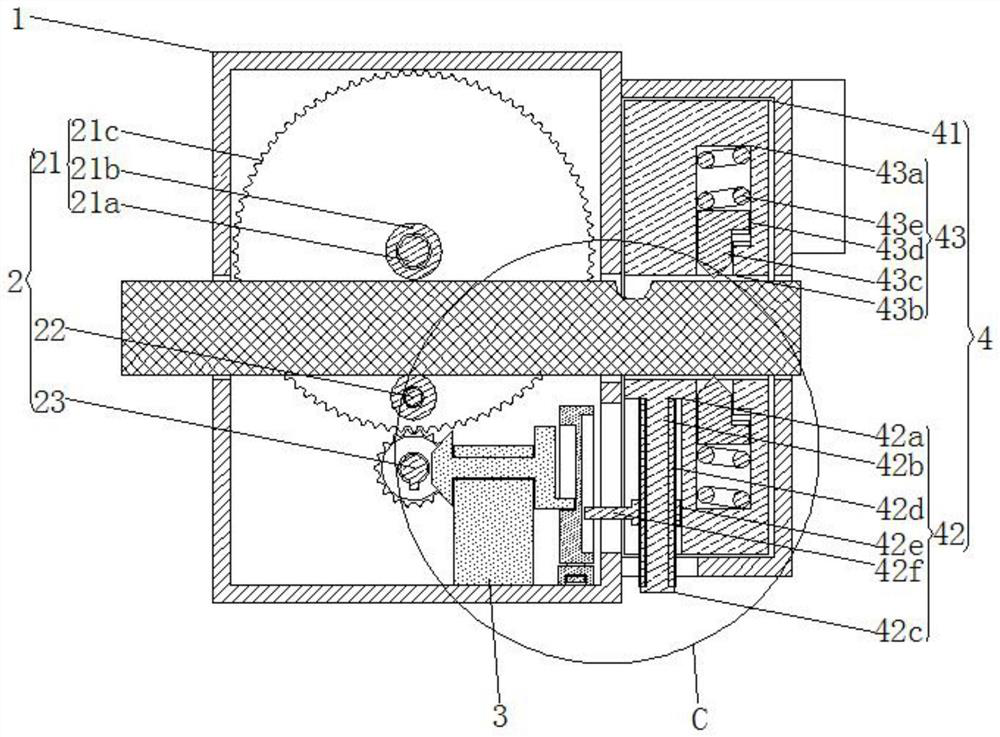 A cable testing device with standard design of lines