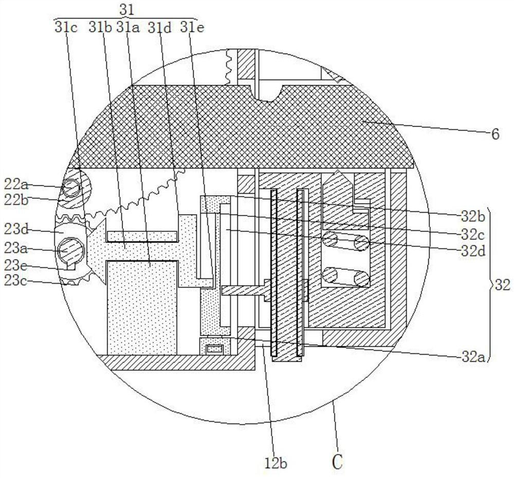 A cable testing device with standard design of lines