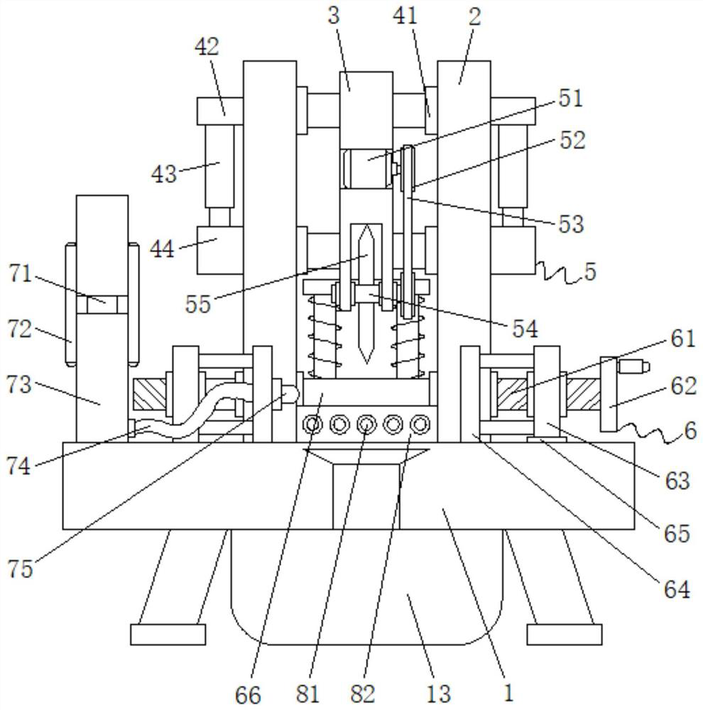 Anti-deformation cutting device of plastic cosmetic bottle