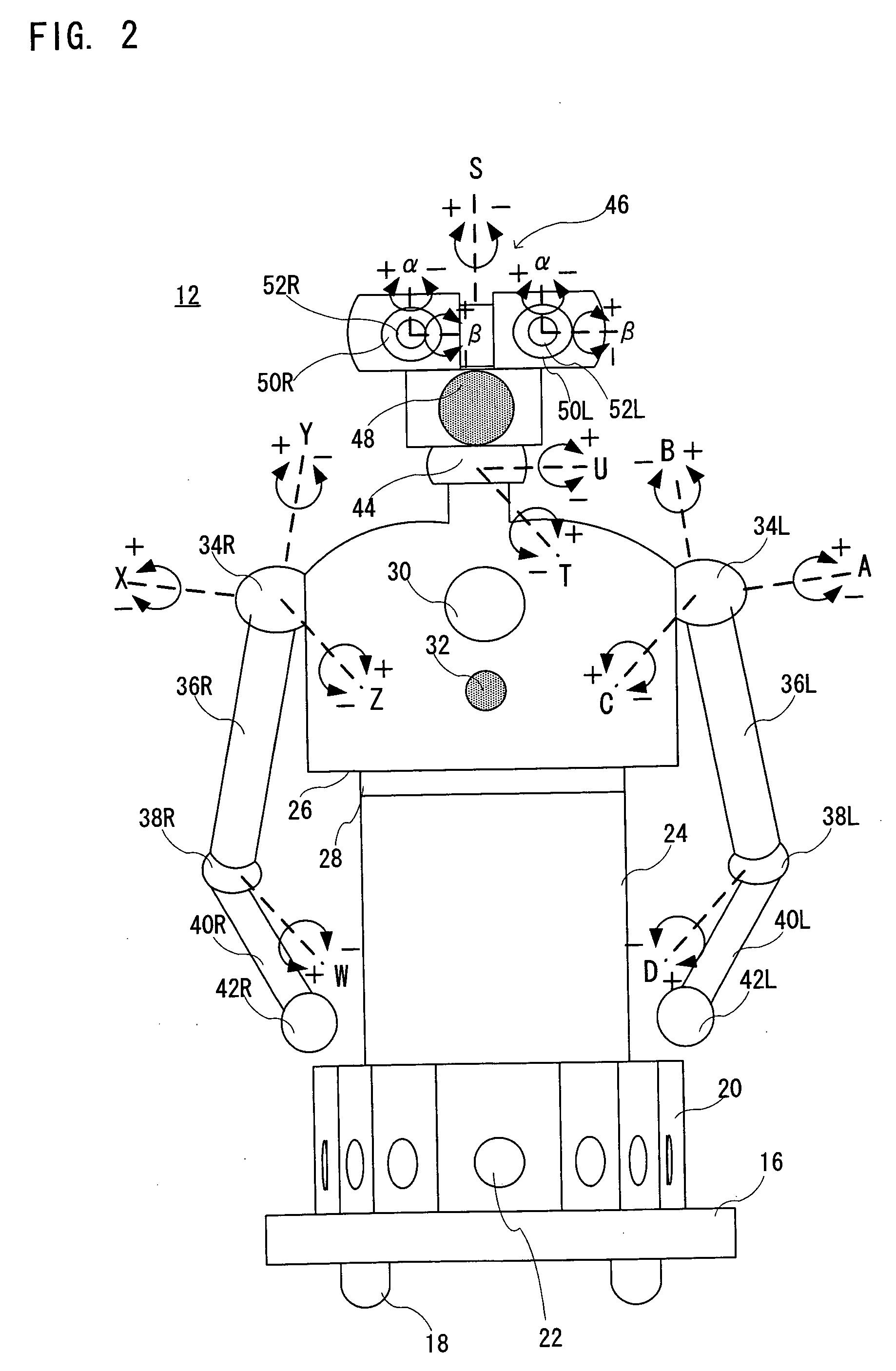 Communication robot control system