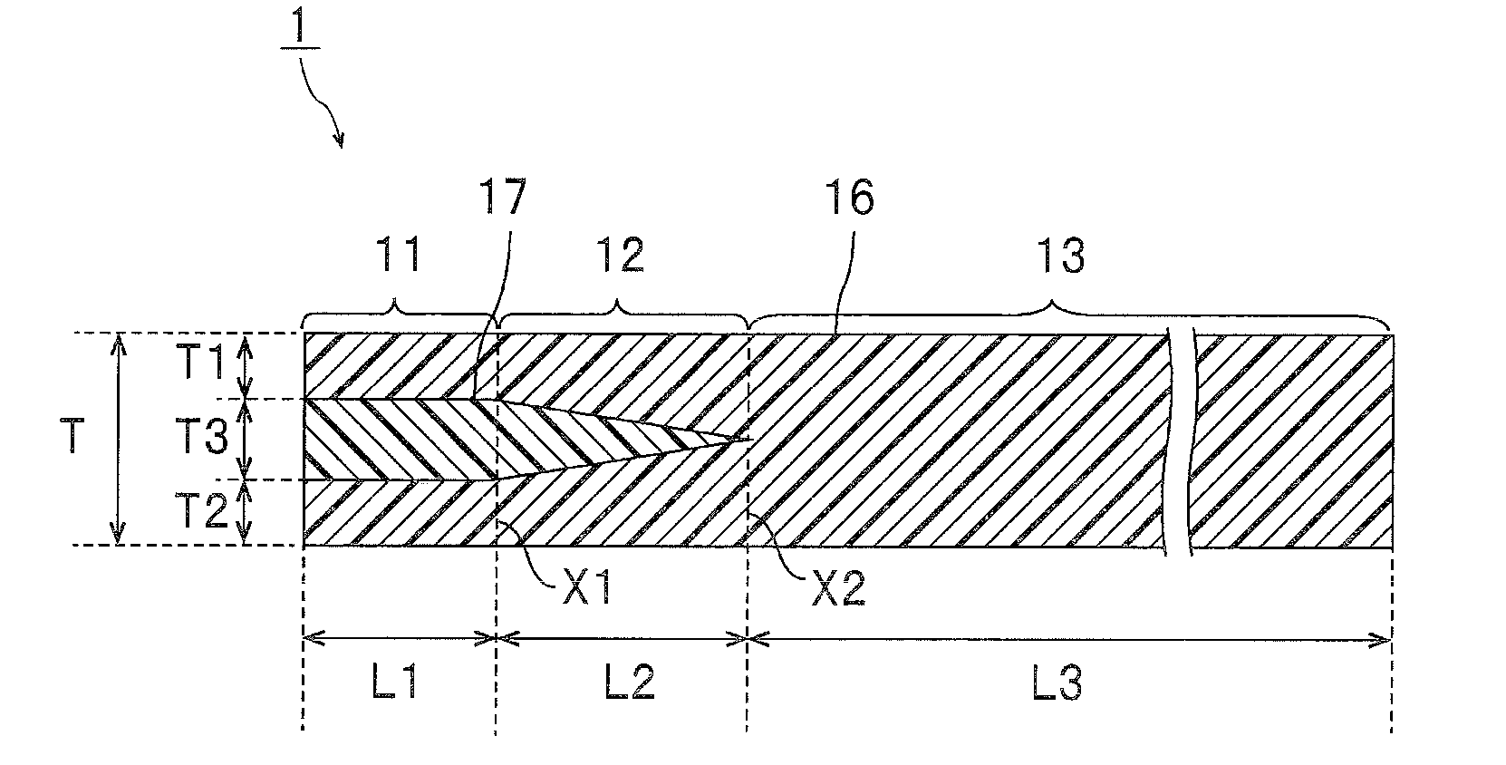 Intermediate film for laminated glass and laminated glass