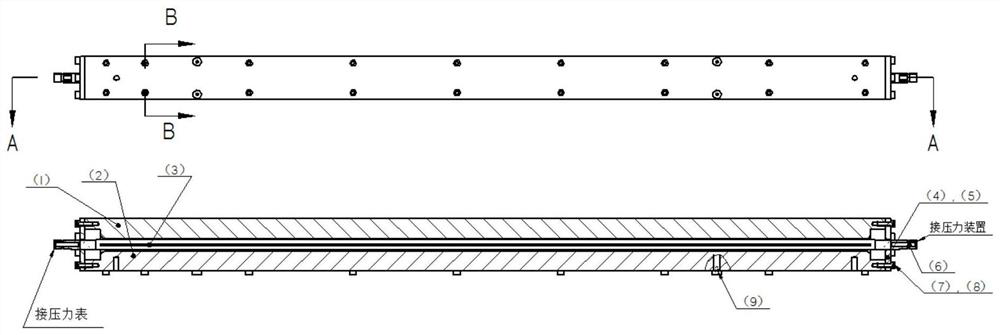 A small diameter, long size non-equal thickness and thin rectangular pipe fittings forming tooling and method