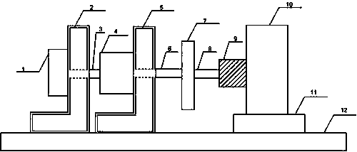 Ultrasonic wave motor transient characteristic testing device and control system thereof