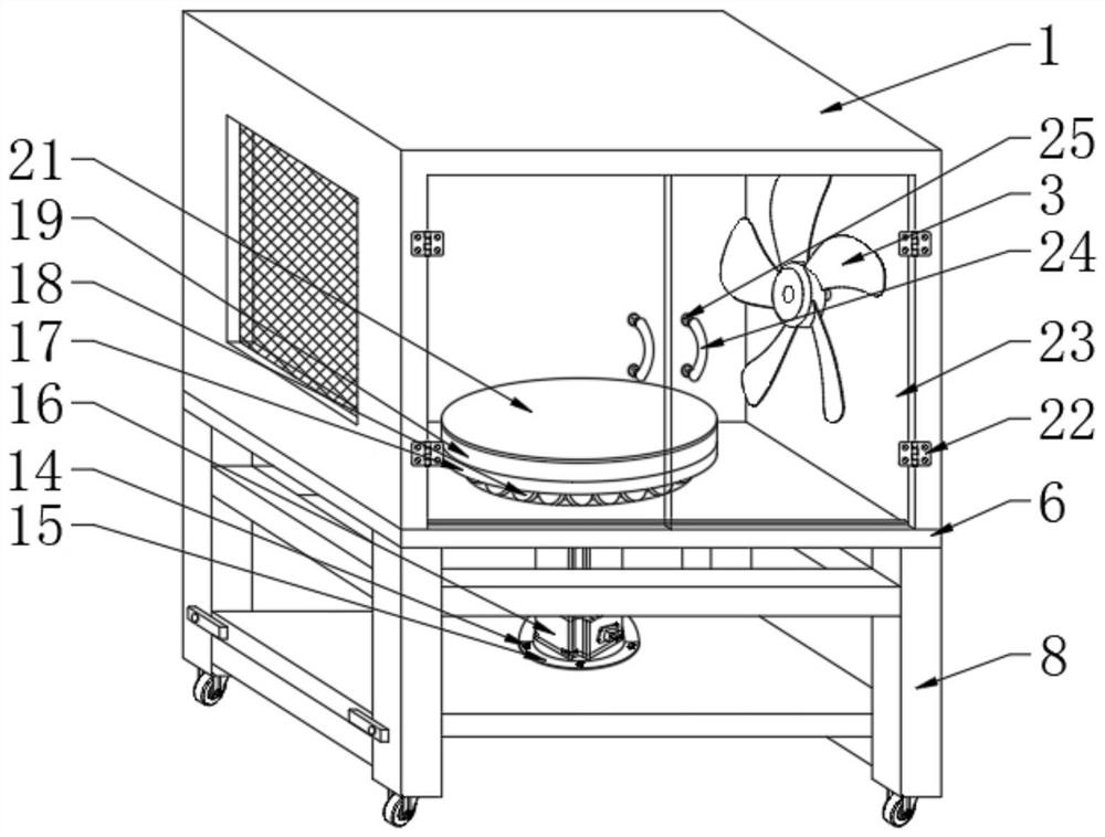 Musical instrument panel surface spraying and drying system