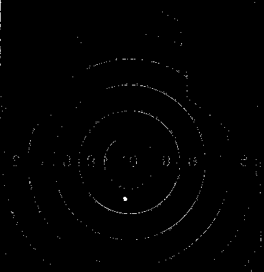 Projectile location method based on image recognition