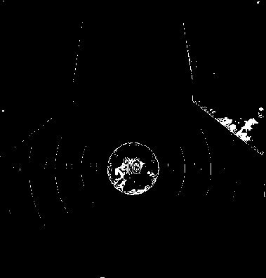 Projectile location method based on image recognition