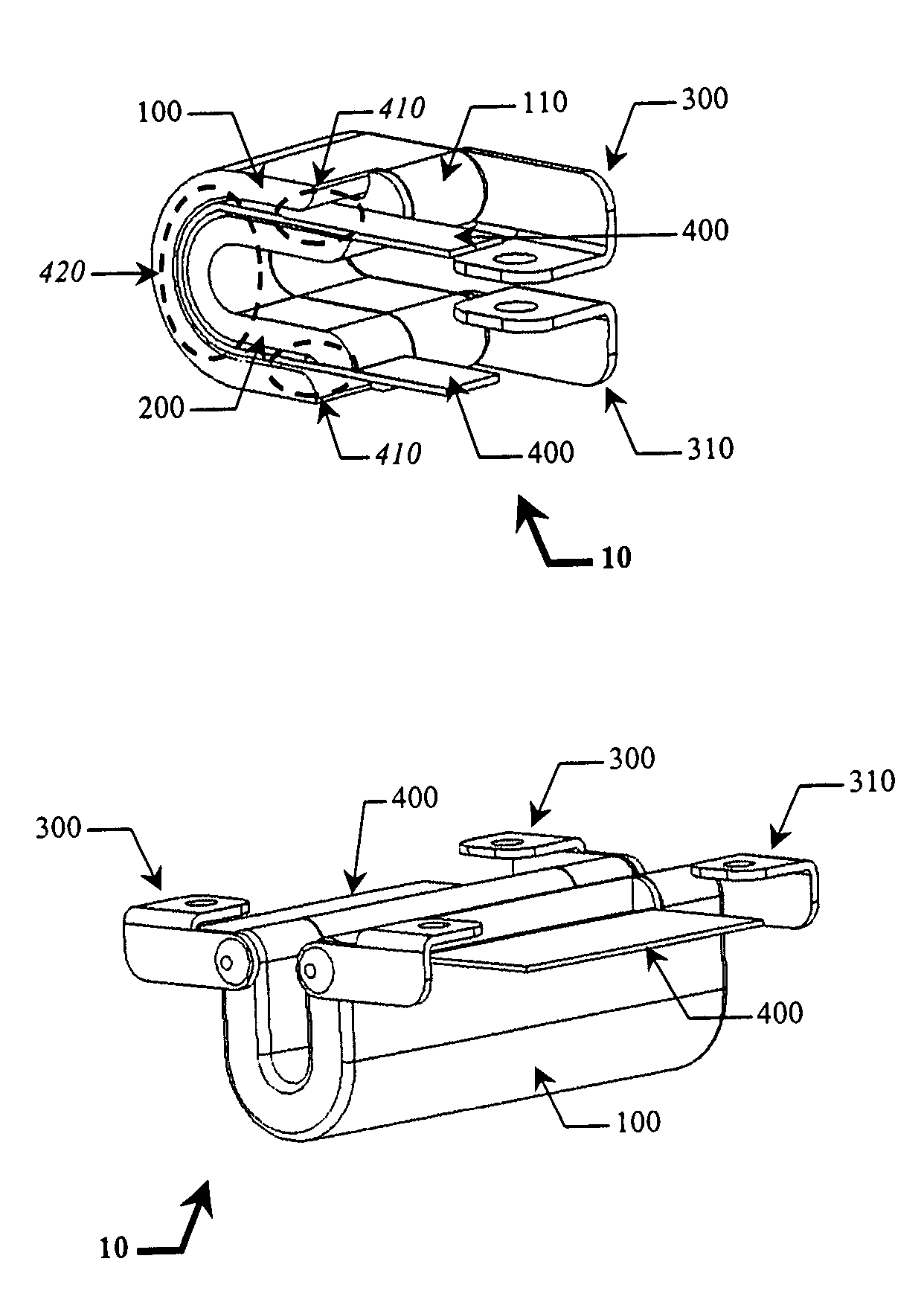 Double articulated hinge mechanism for electronic devices