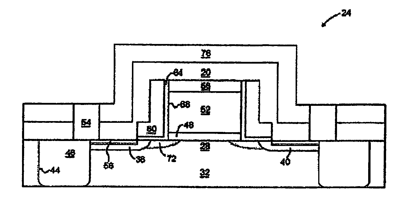 Integration process for fabricating stressed transistor structure