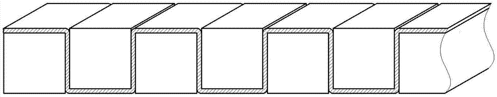 A quasi-three-dimensional reinforced composite lattice sandwich structure and its manufacturing method